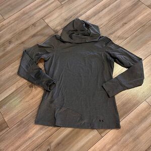 Under Armour‎ Grey Athletic Hoodie Jacket Women Large